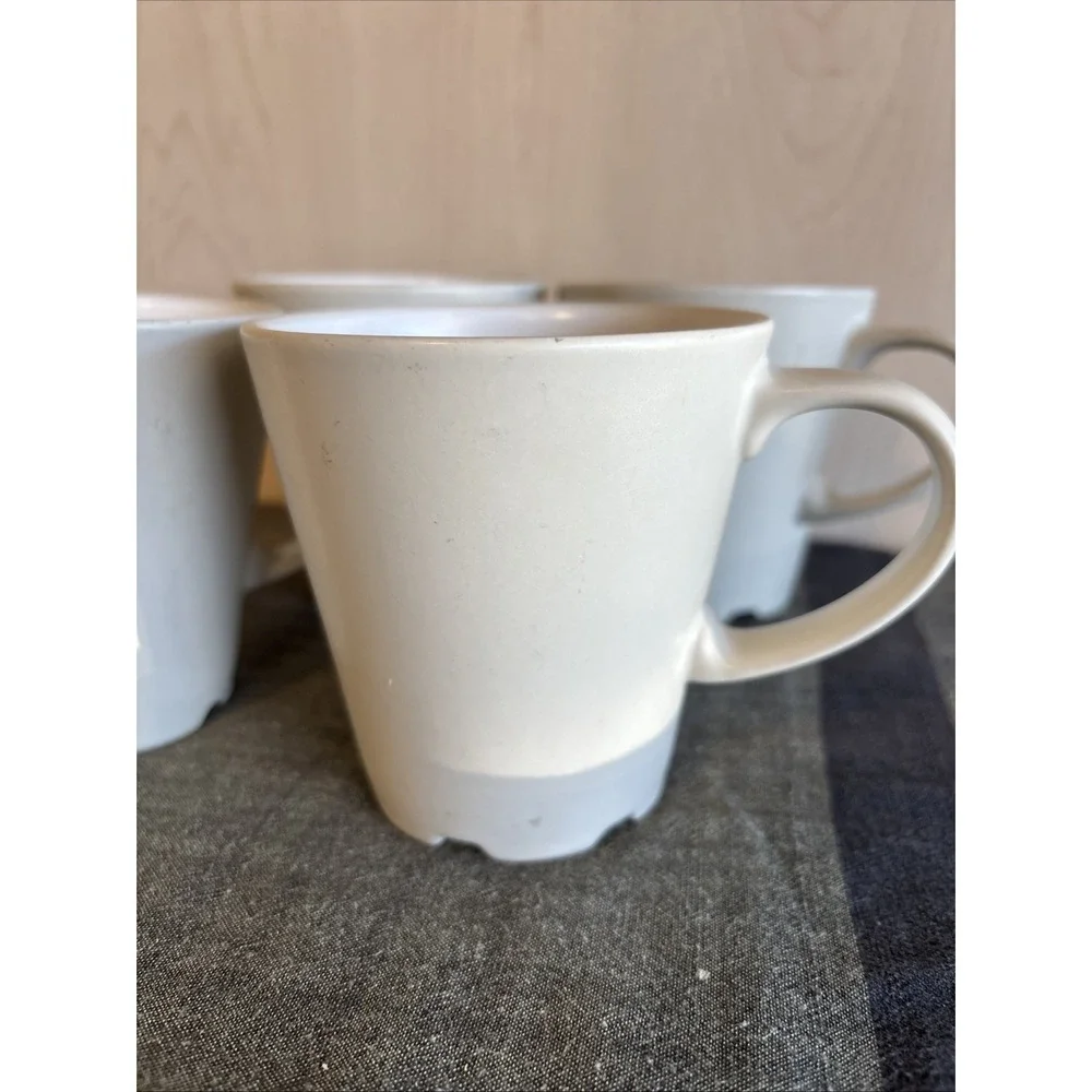 Set of Four (4) Ikea of Sweden Made In Thailand Stoneware Mug Coffee Tea #10866‎